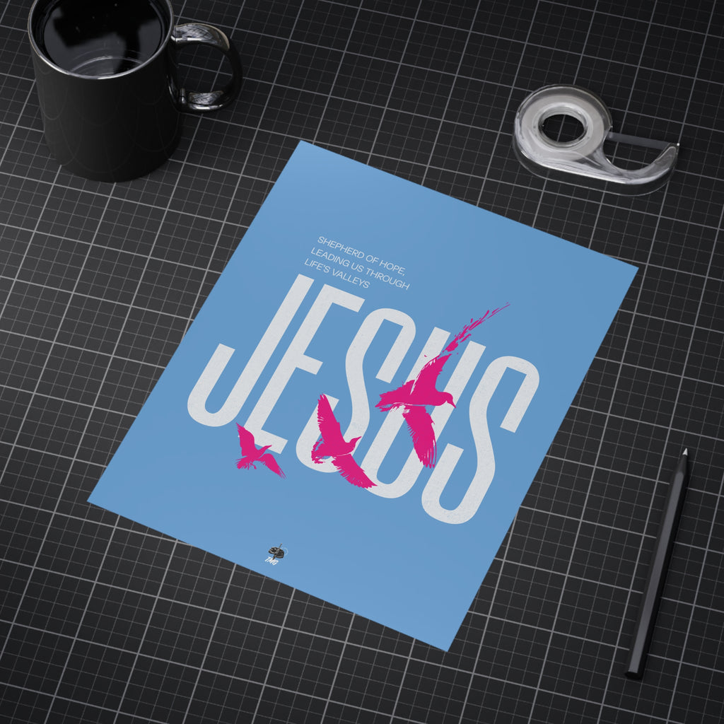 Jesus Shepherd of Hope Poster
