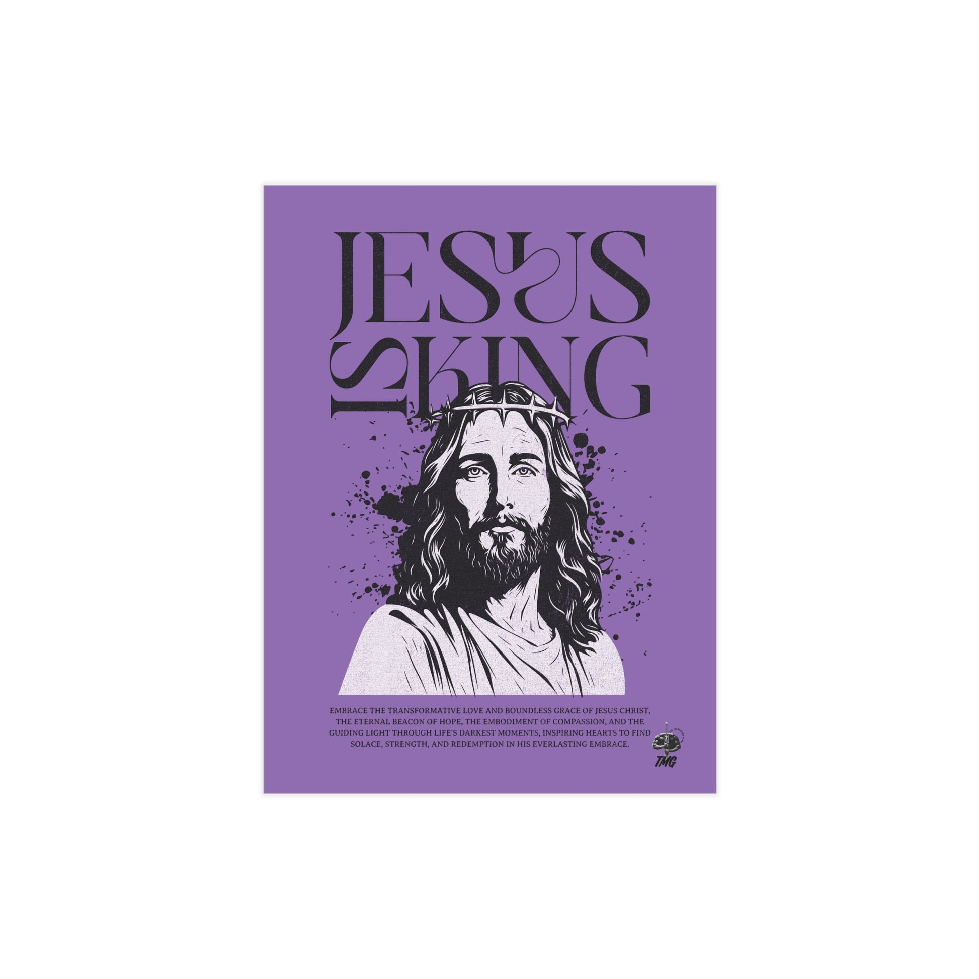 Jesus is King Poster