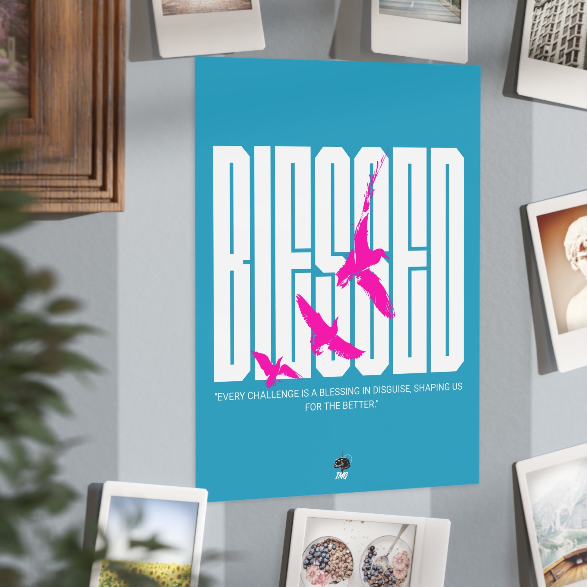 Blessed Dove Poster