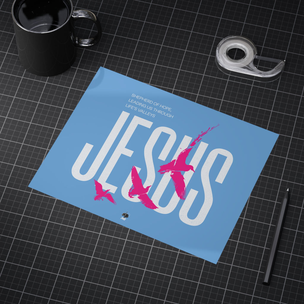 Jesus Shepherd of Hope Poster