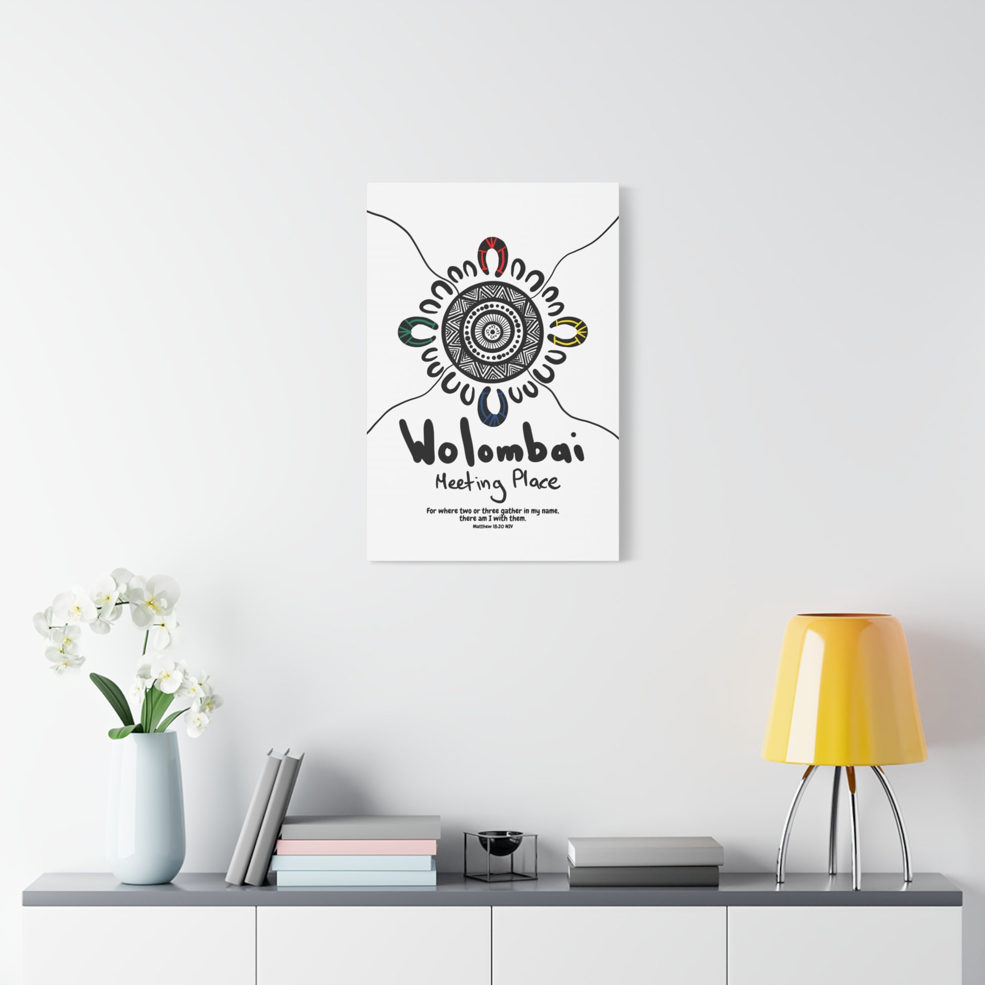 Wolombai Canvas Wall Art