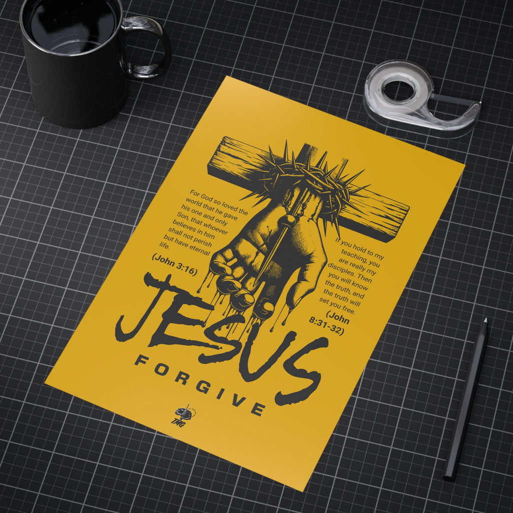 Jesus Forgive Poster