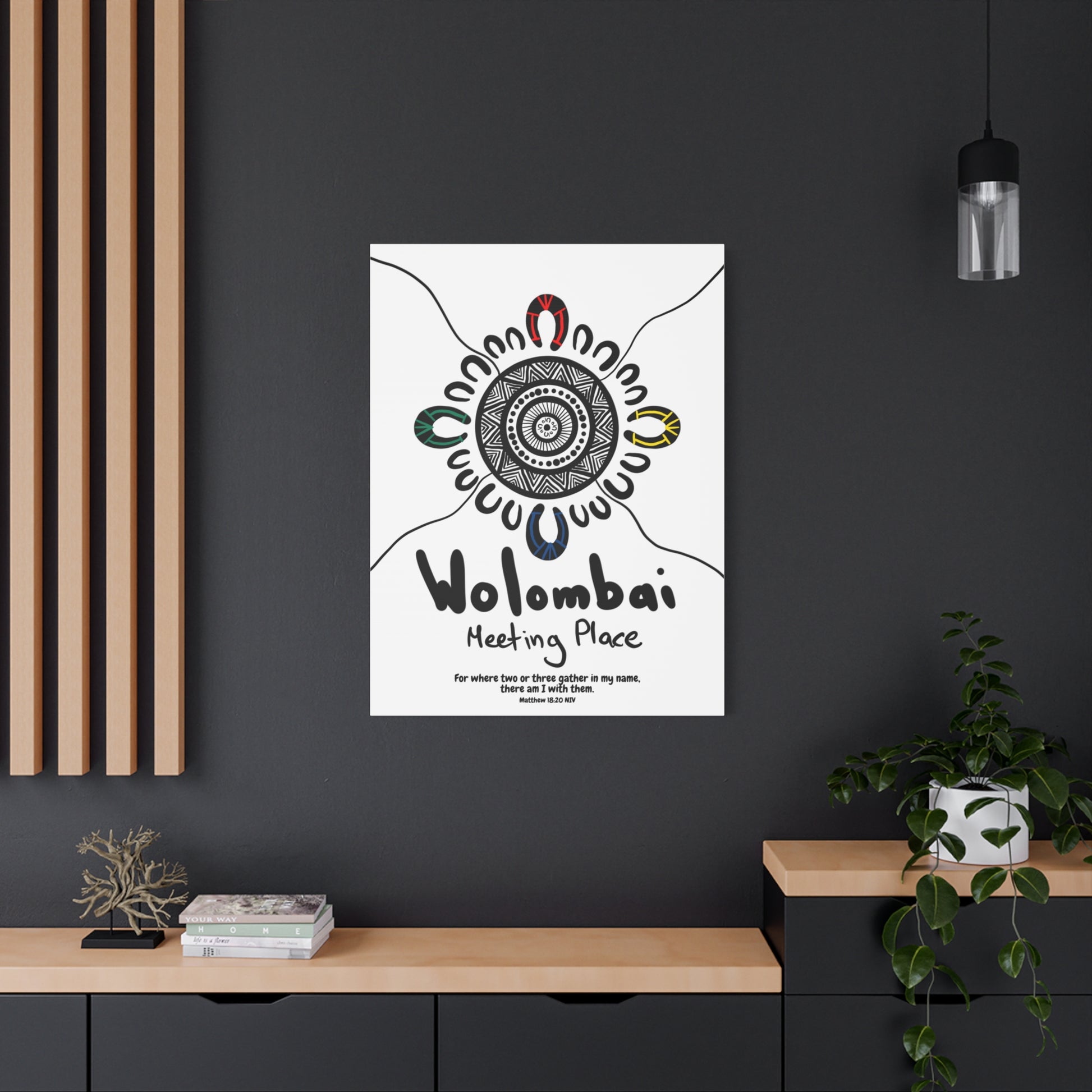 Wolombai Canvas Wall Art