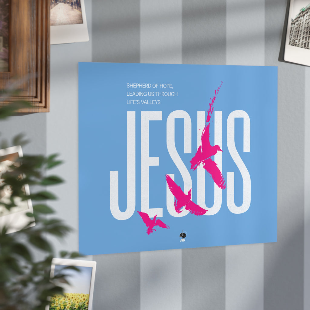 Jesus Shepherd of Hope Poster