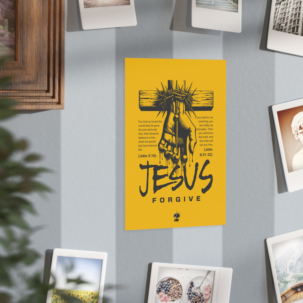 Jesus Forgive Poster