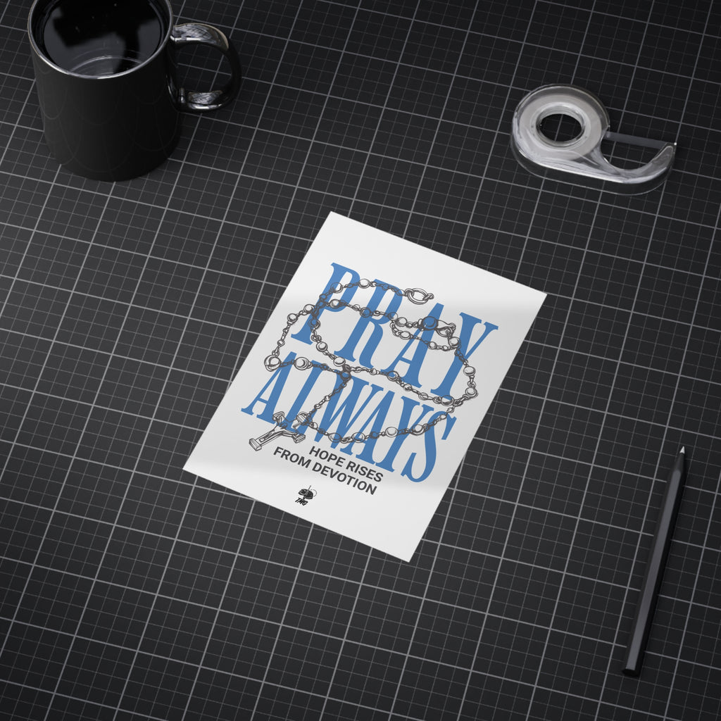Pray Always Poster
