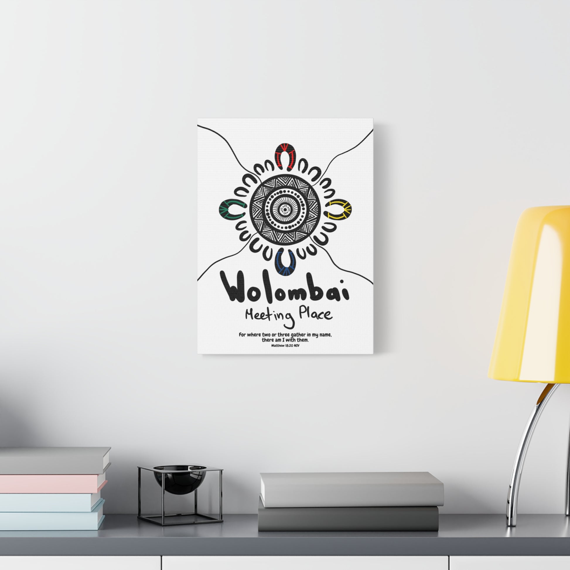 Wolombai Canvas Wall Art
