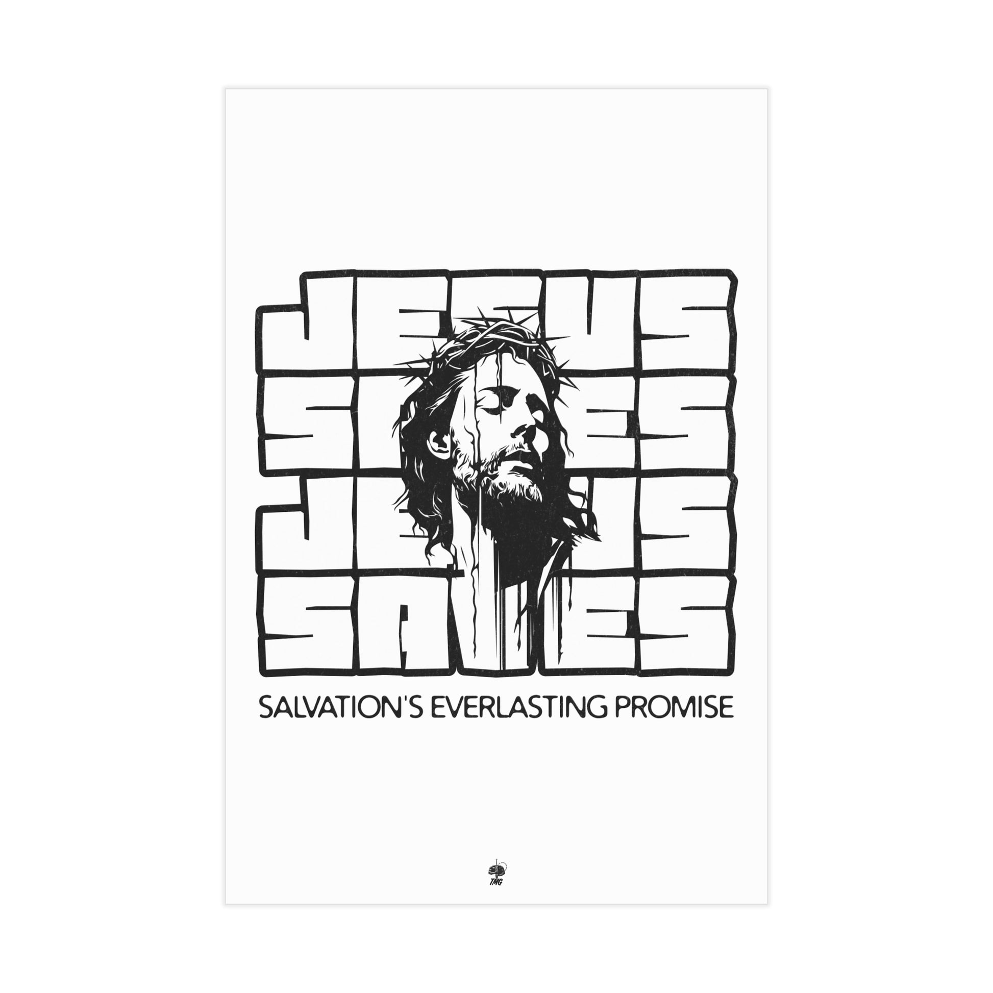 Jesus Saves Poster