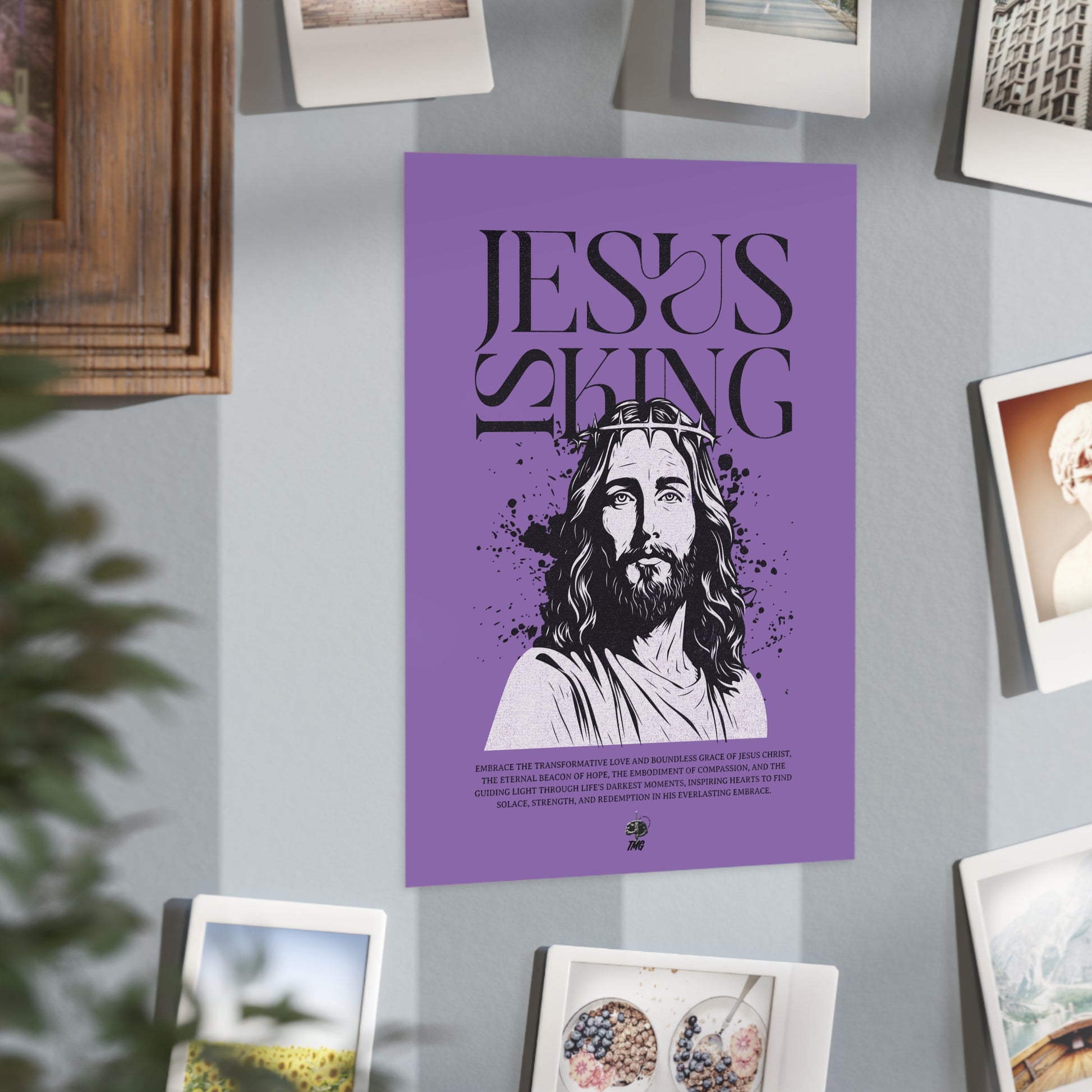 Jesus is King Poster