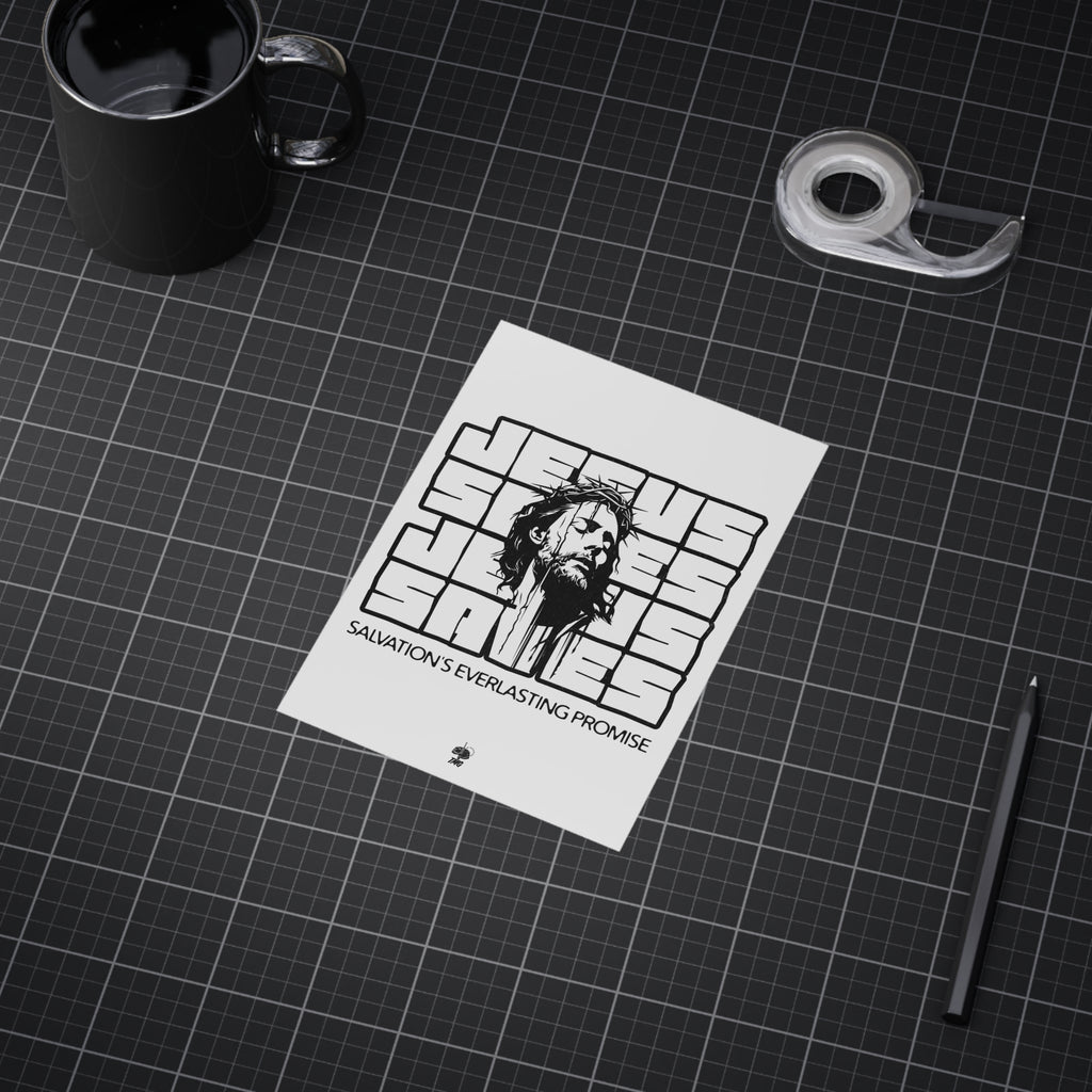 Jesus Saves Poster
