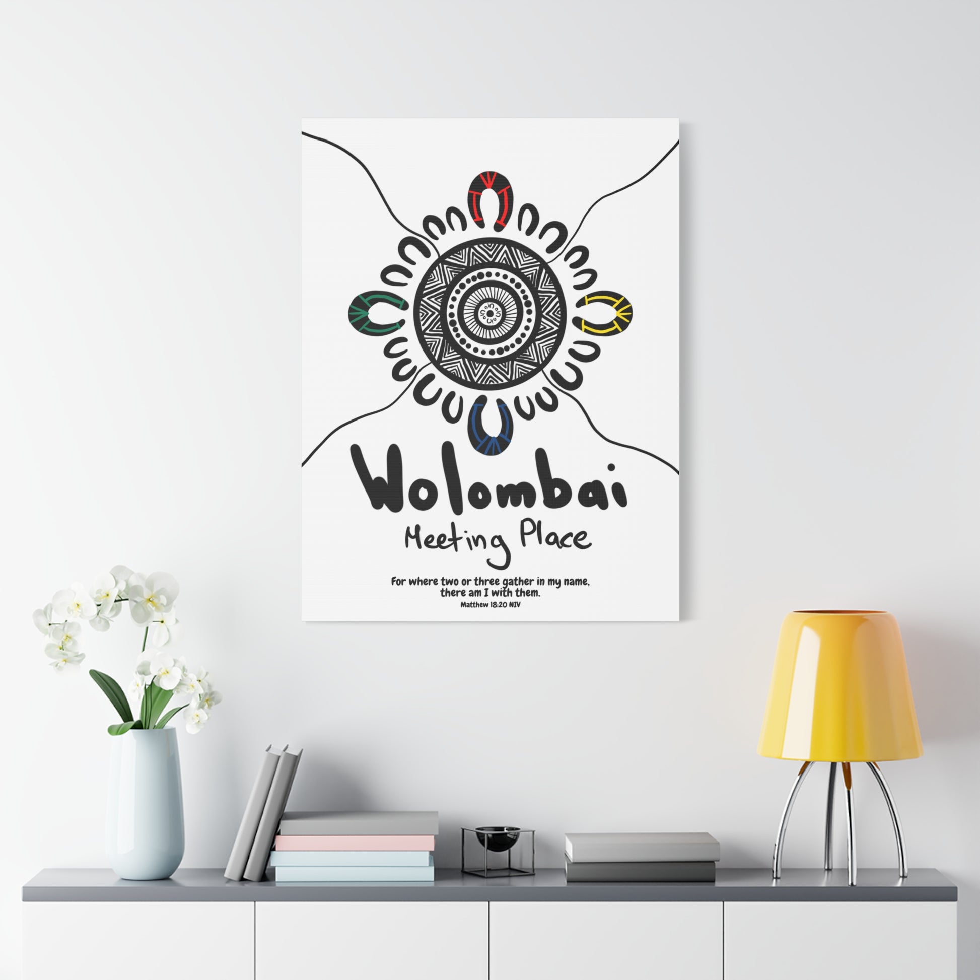 Wolombai Canvas Wall Art