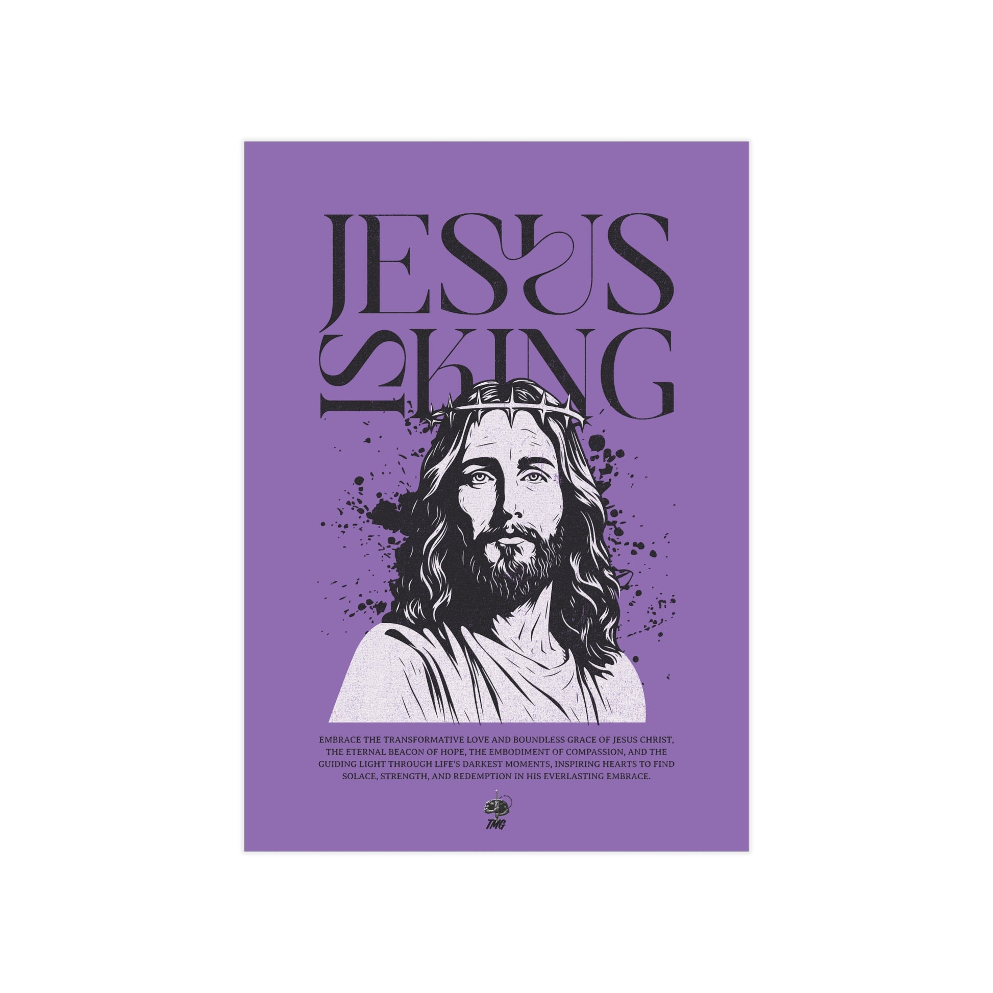 Jesus is King Poster