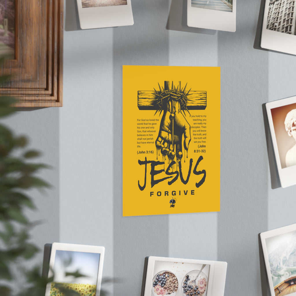 Jesus Forgive Poster