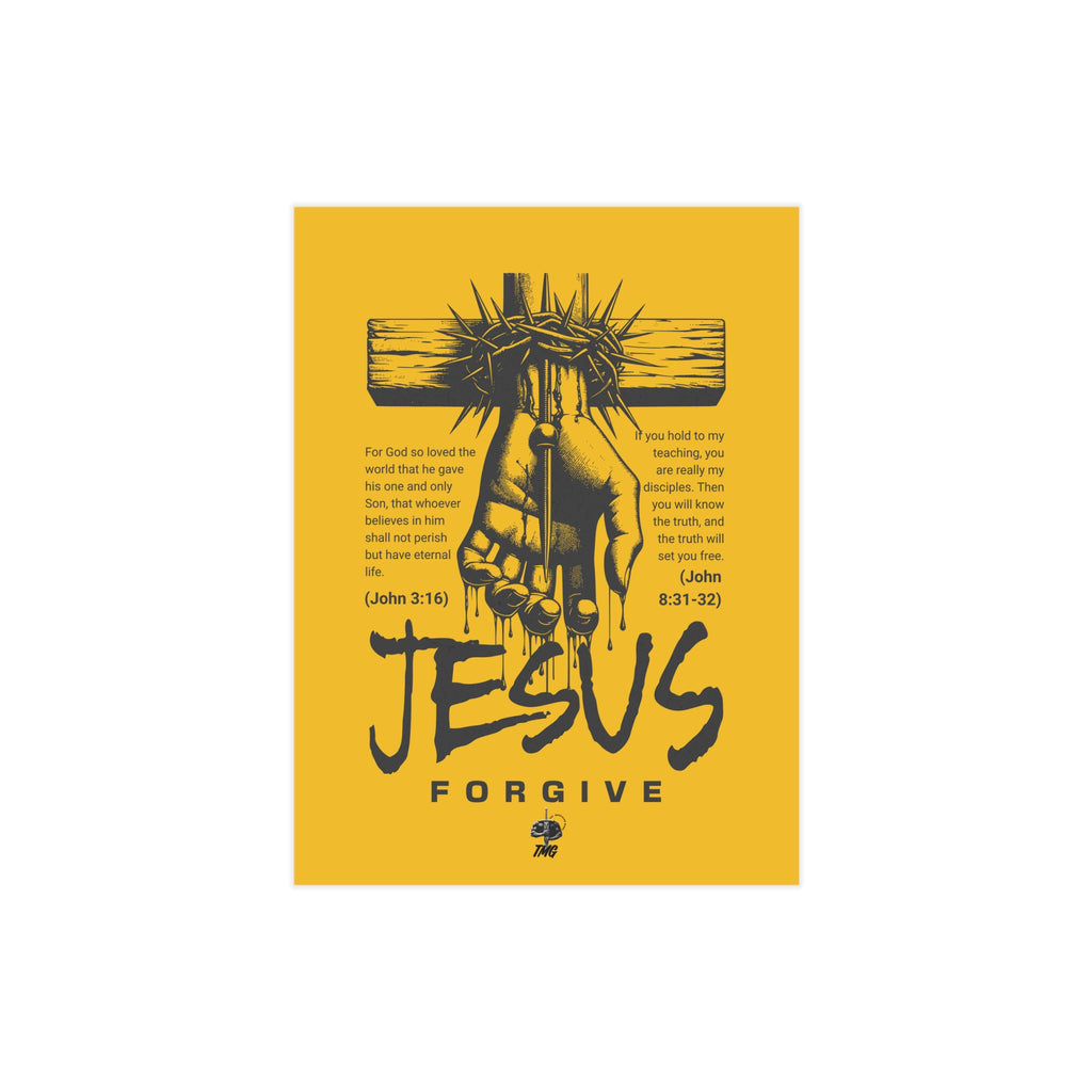 Jesus Forgive Poster