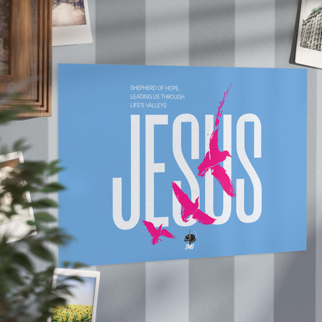 Jesus Shepherd of Hope Poster