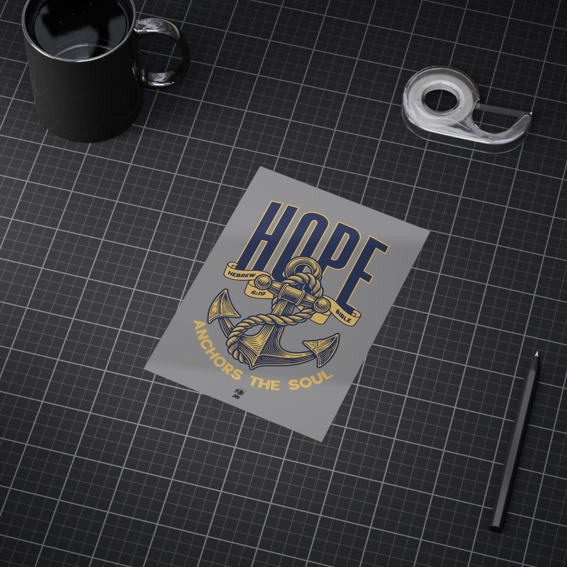 Hope Anchor Poster