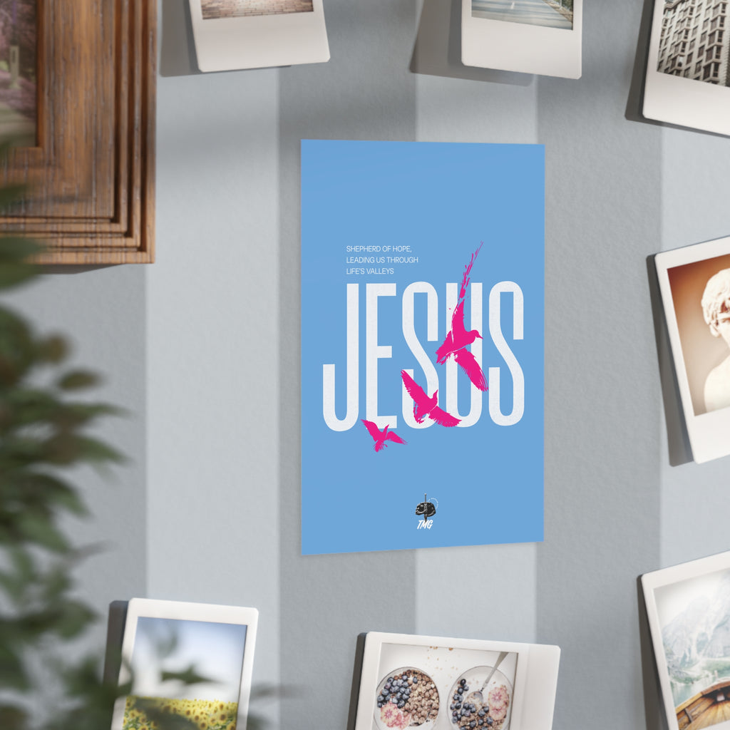 Jesus Shepherd of Hope Poster