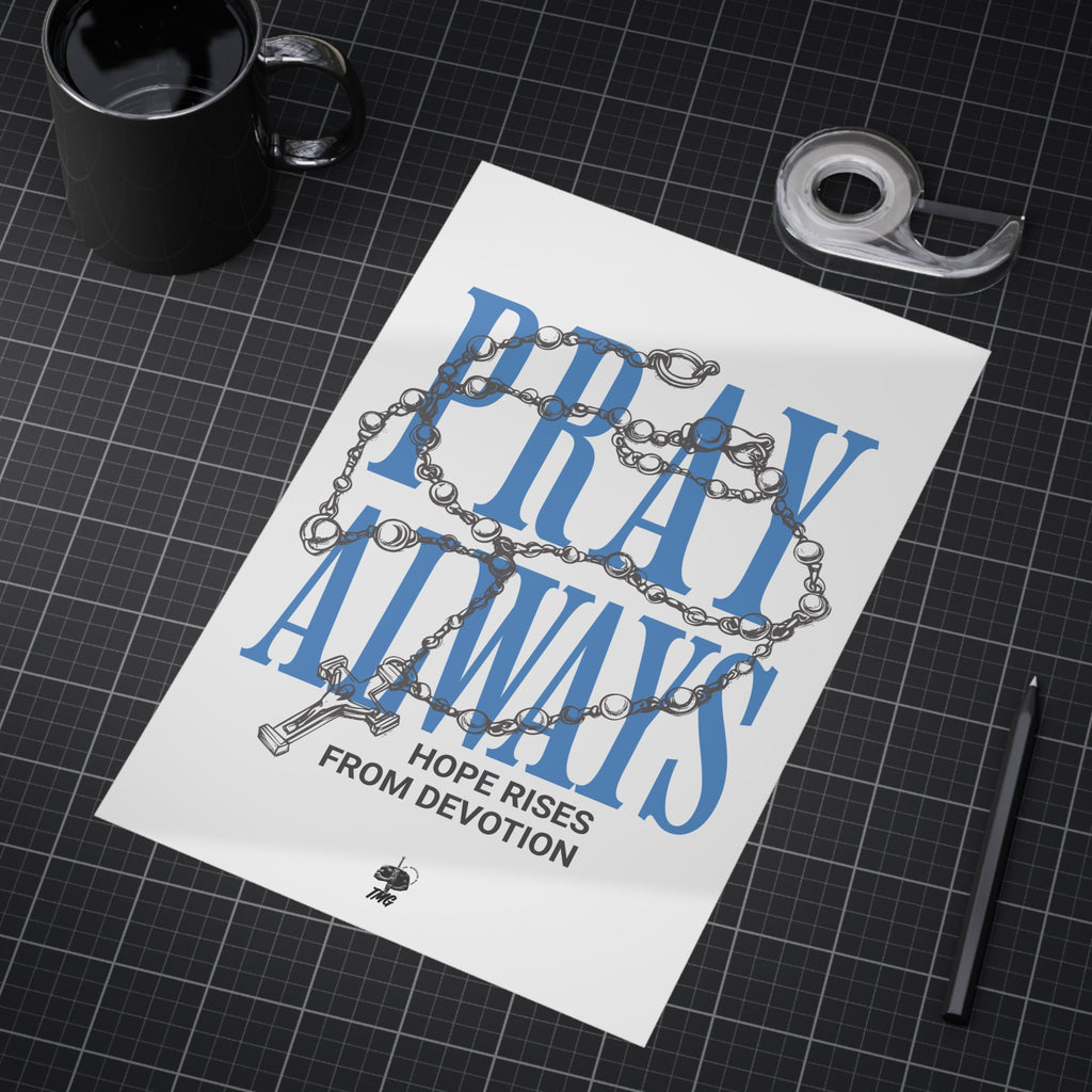 Pray Always Poster