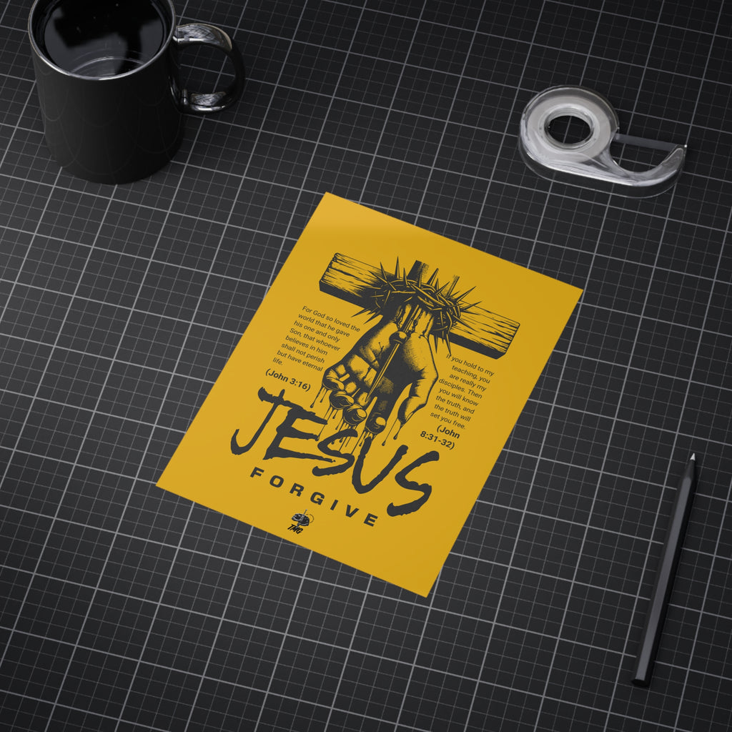 Jesus Forgive Poster