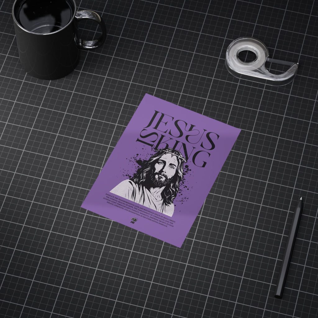 Jesus is King Poster