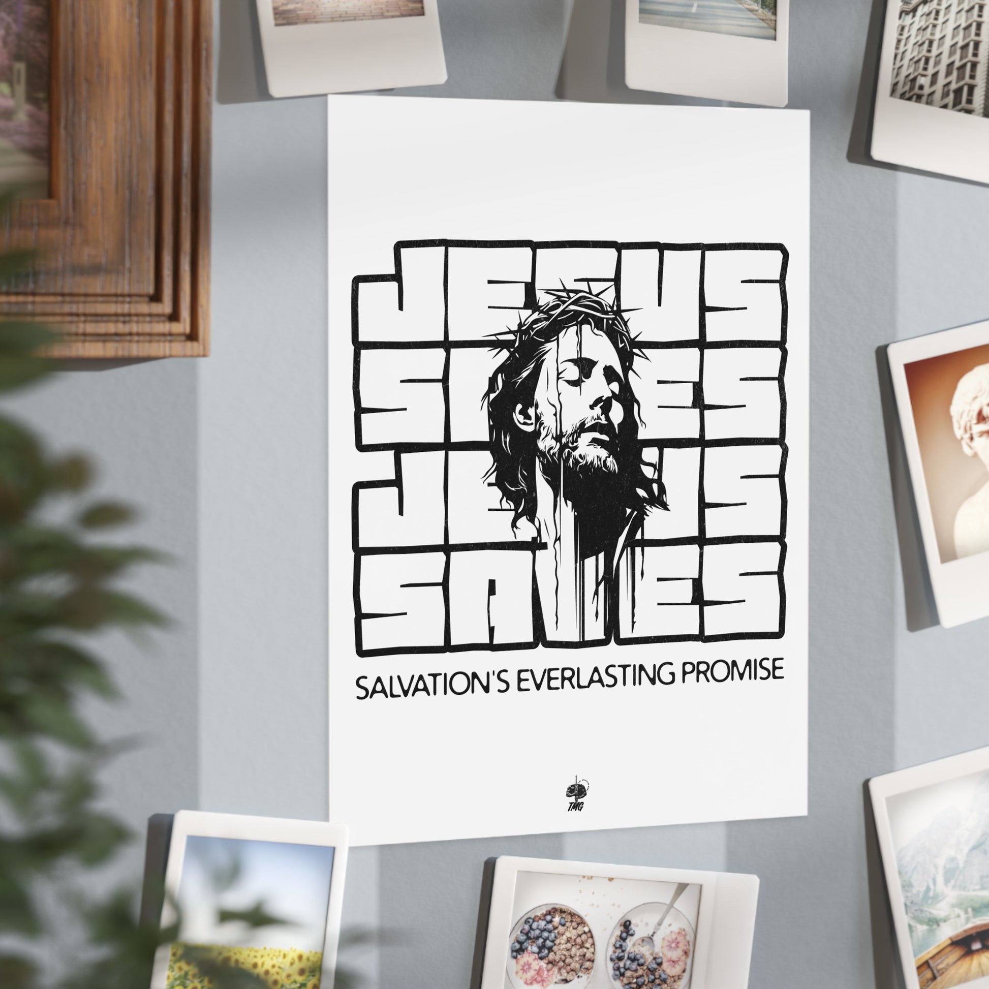 Jesus Saves Poster