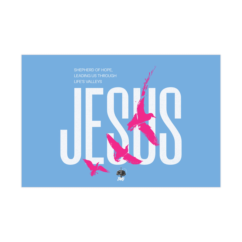 Jesus Shepherd of Hope Poster