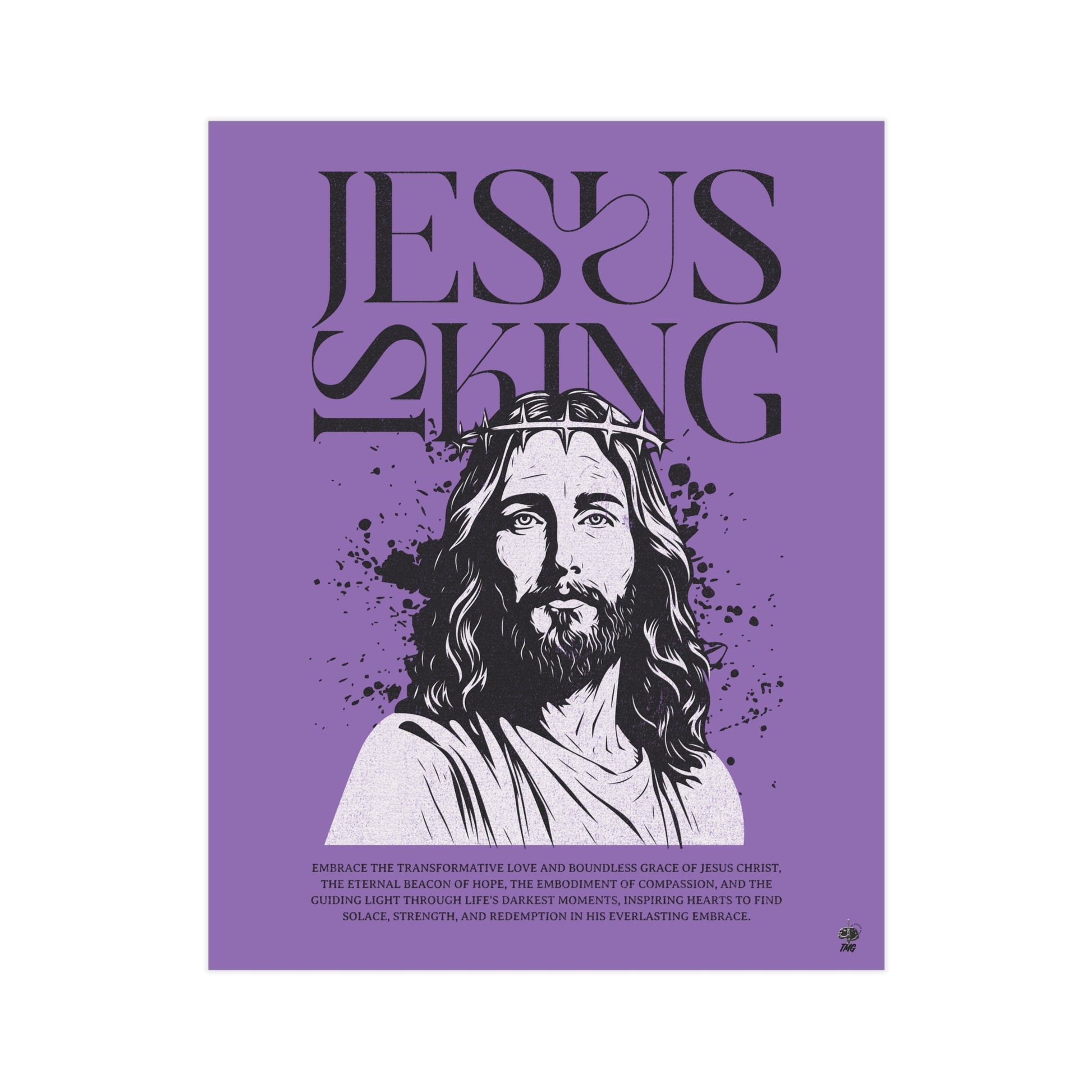 Jesus is King Poster