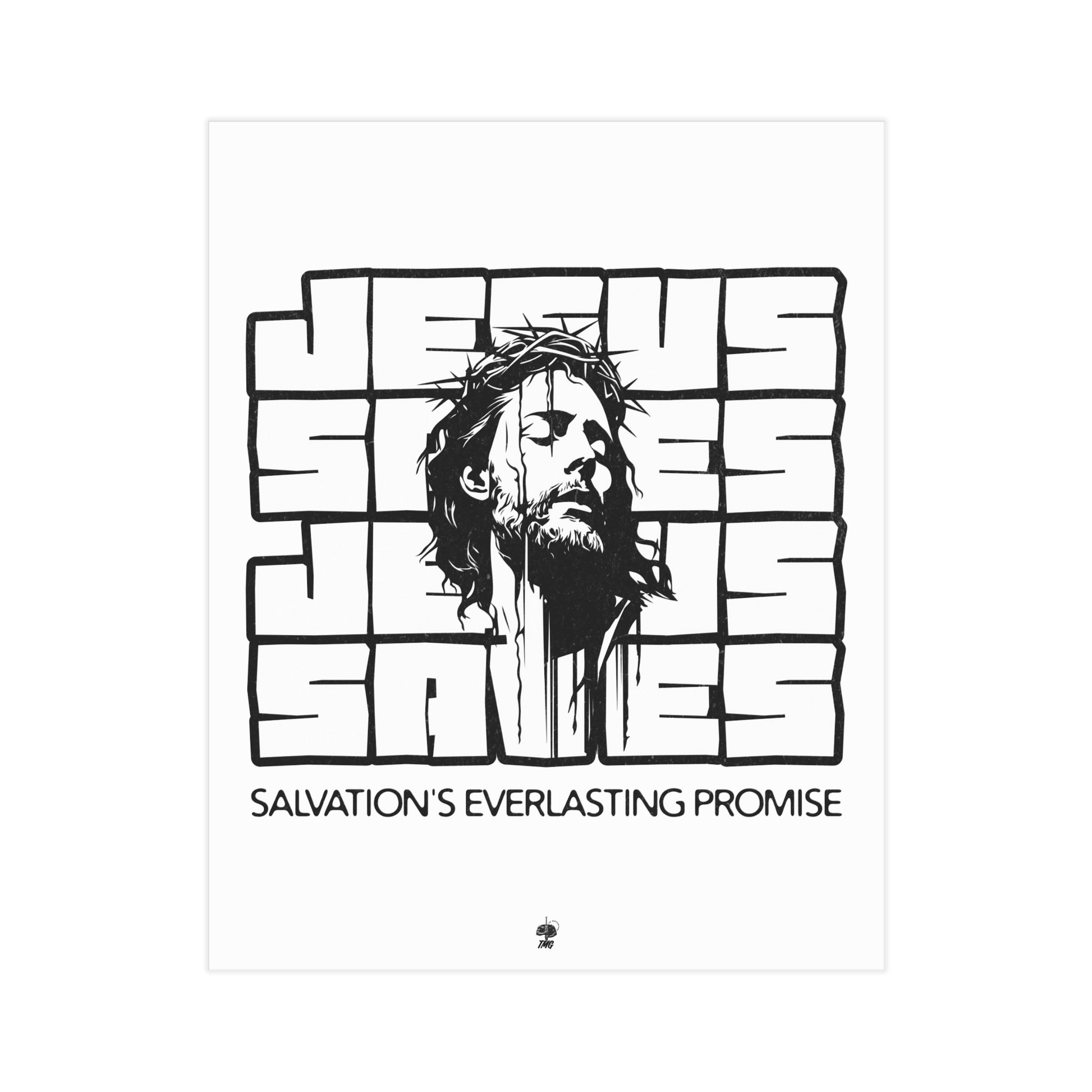 Jesus Saves Poster
