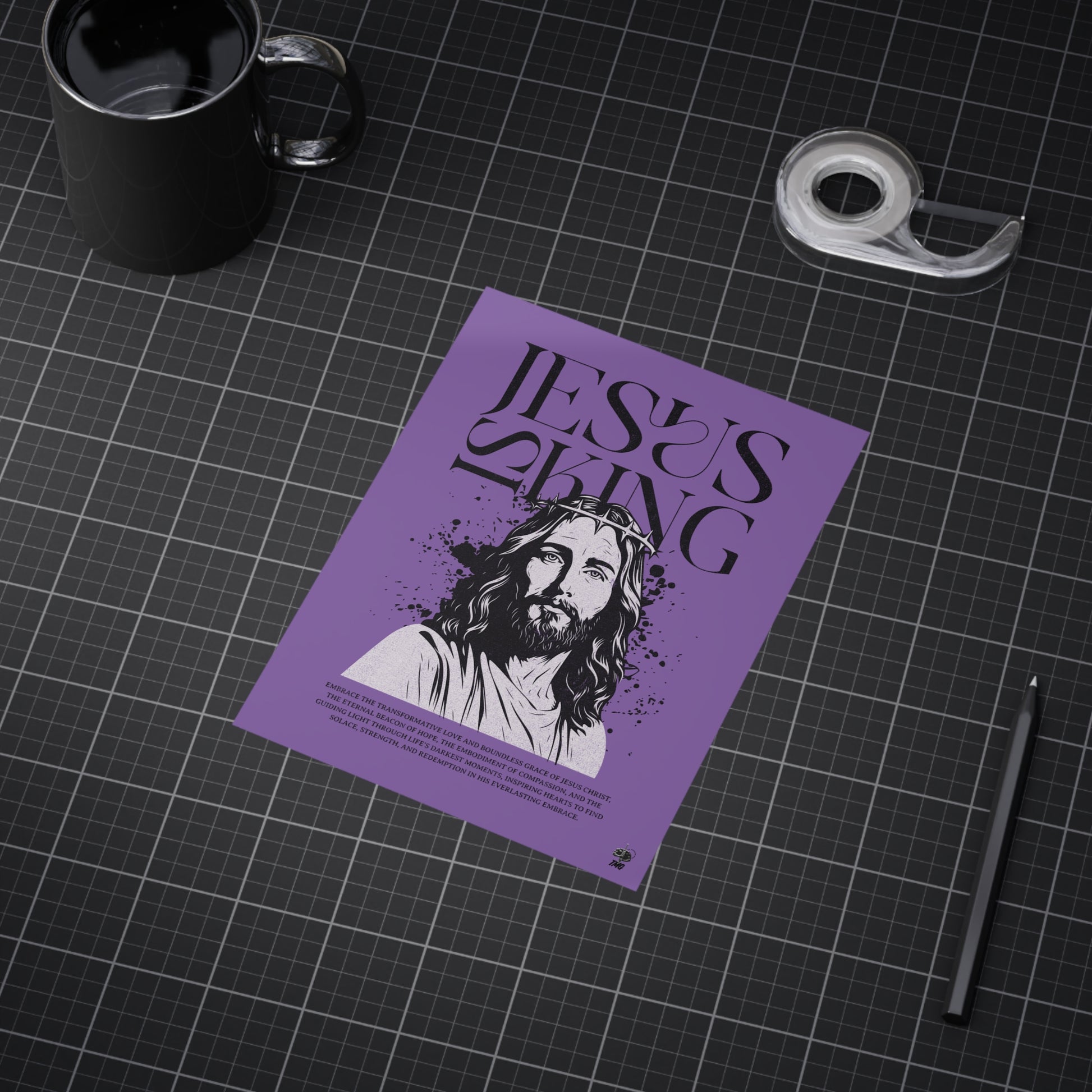 Jesus is King Poster