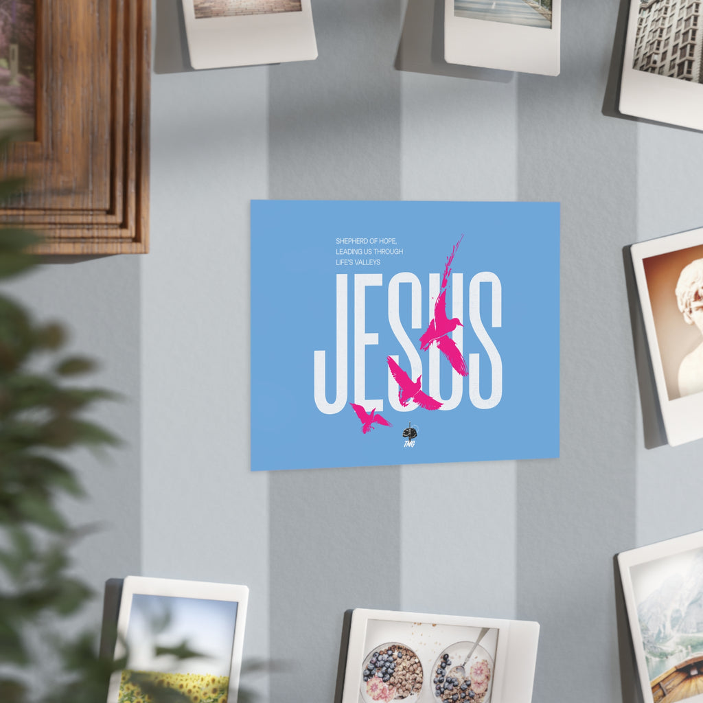 Jesus Shepherd of Hope Poster
