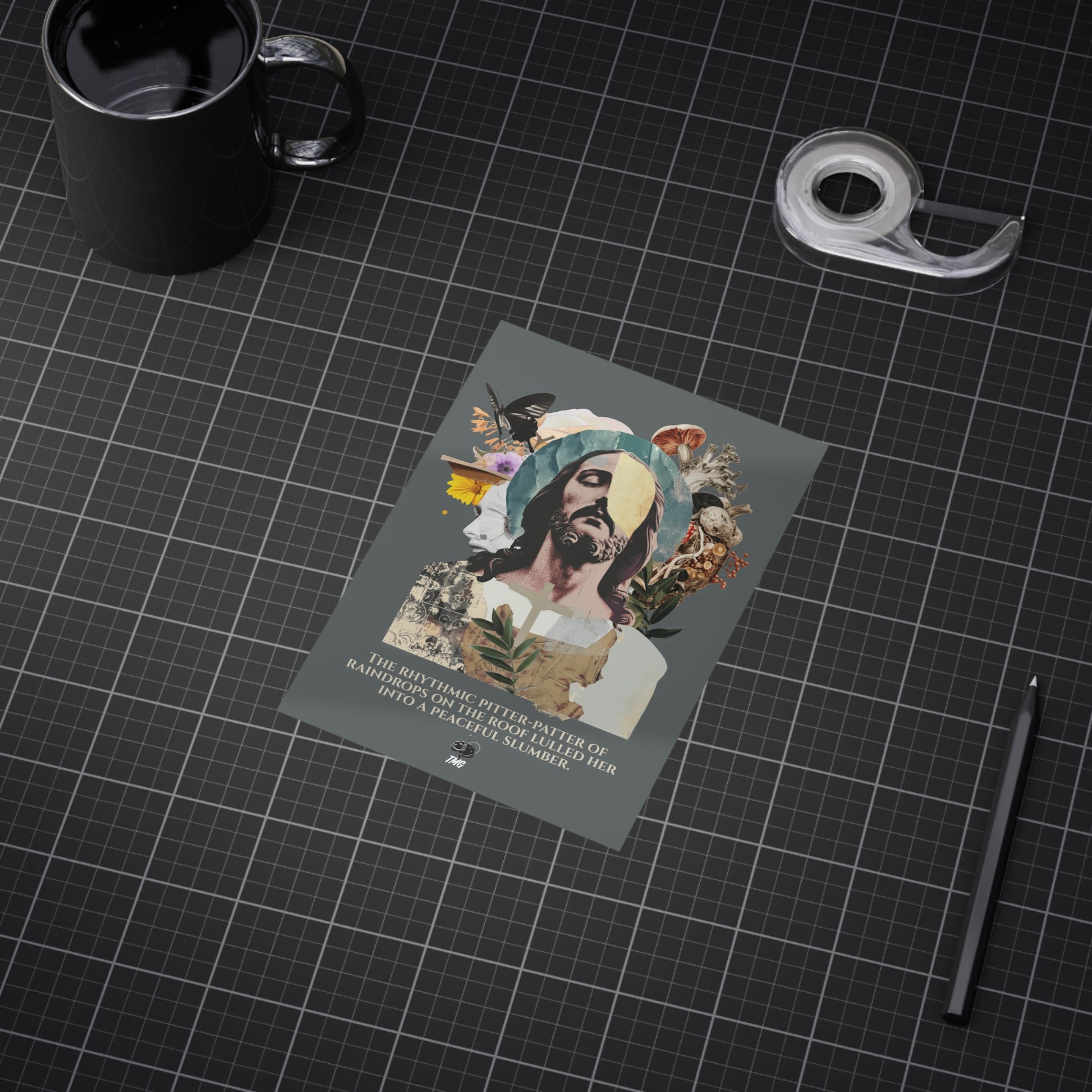 Her Peaceful Slumber Poster