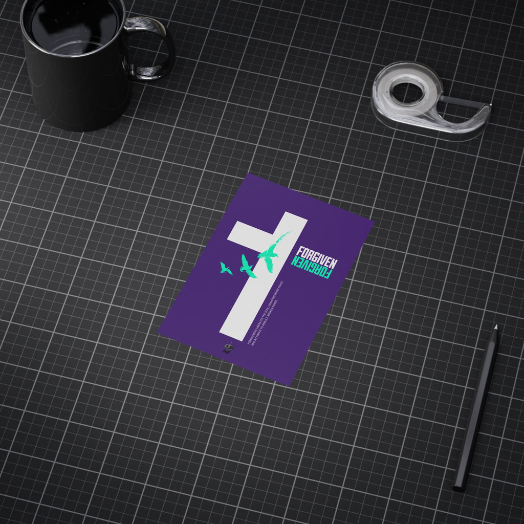 Forgiven Cross Poster
