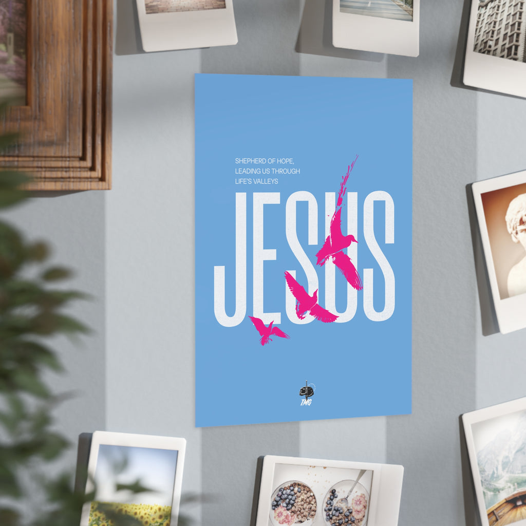 Jesus Shepherd of Hope Poster