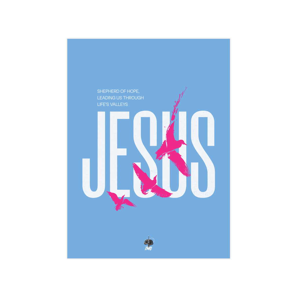 Jesus Shepherd of Hope Poster