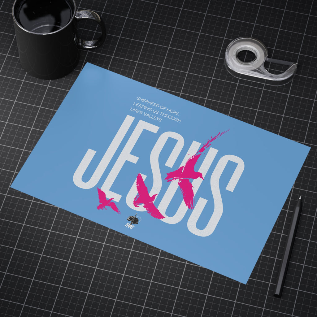 Jesus Shepherd of Hope Poster