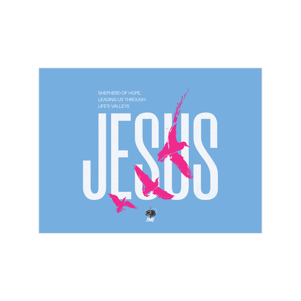 Jesus Shepherd of Hope Poster
