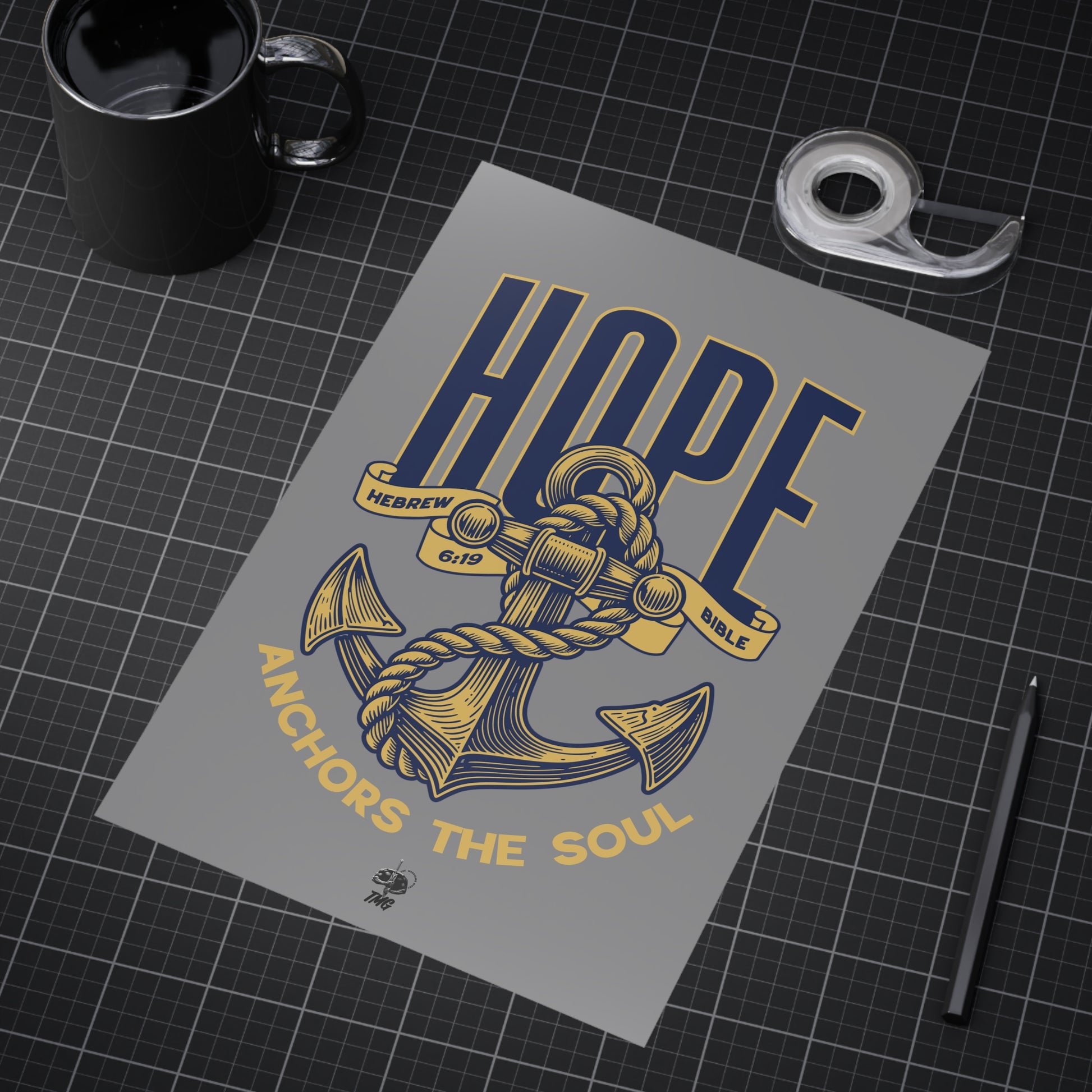 Hope Anchor Poster