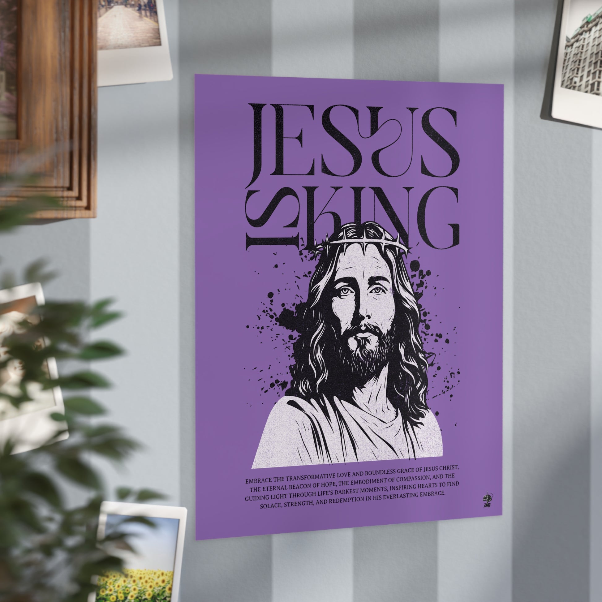 Jesus is King Poster