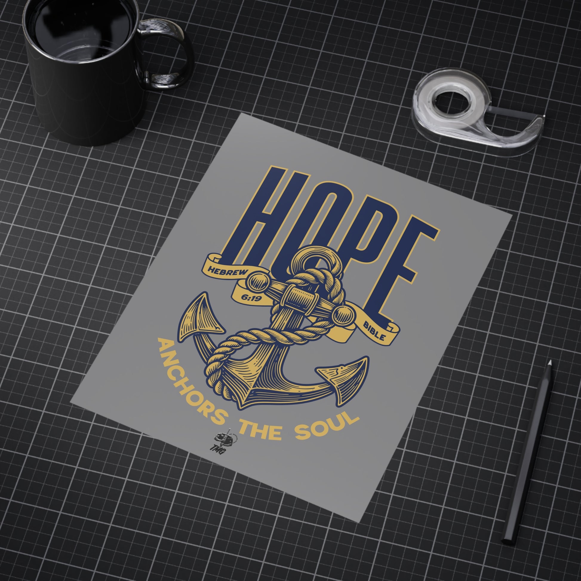 Hope Anchor Poster