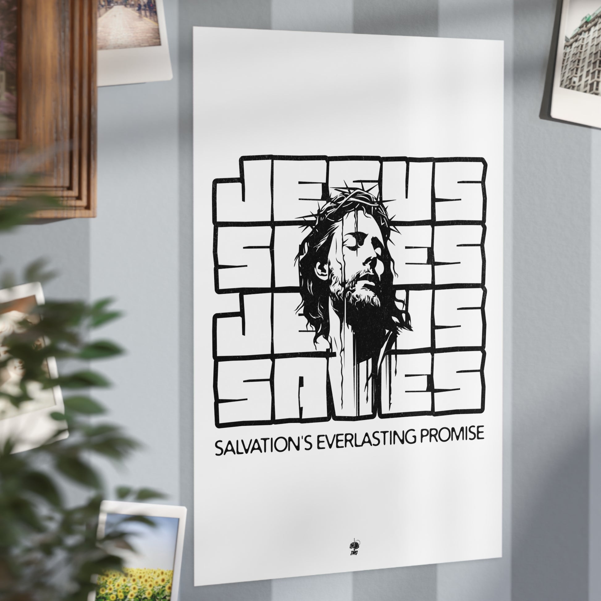 Jesus Saves Poster