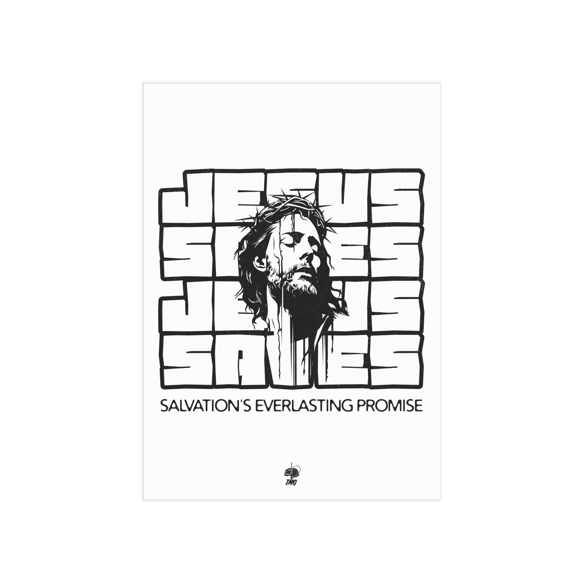 Jesus Saves Poster