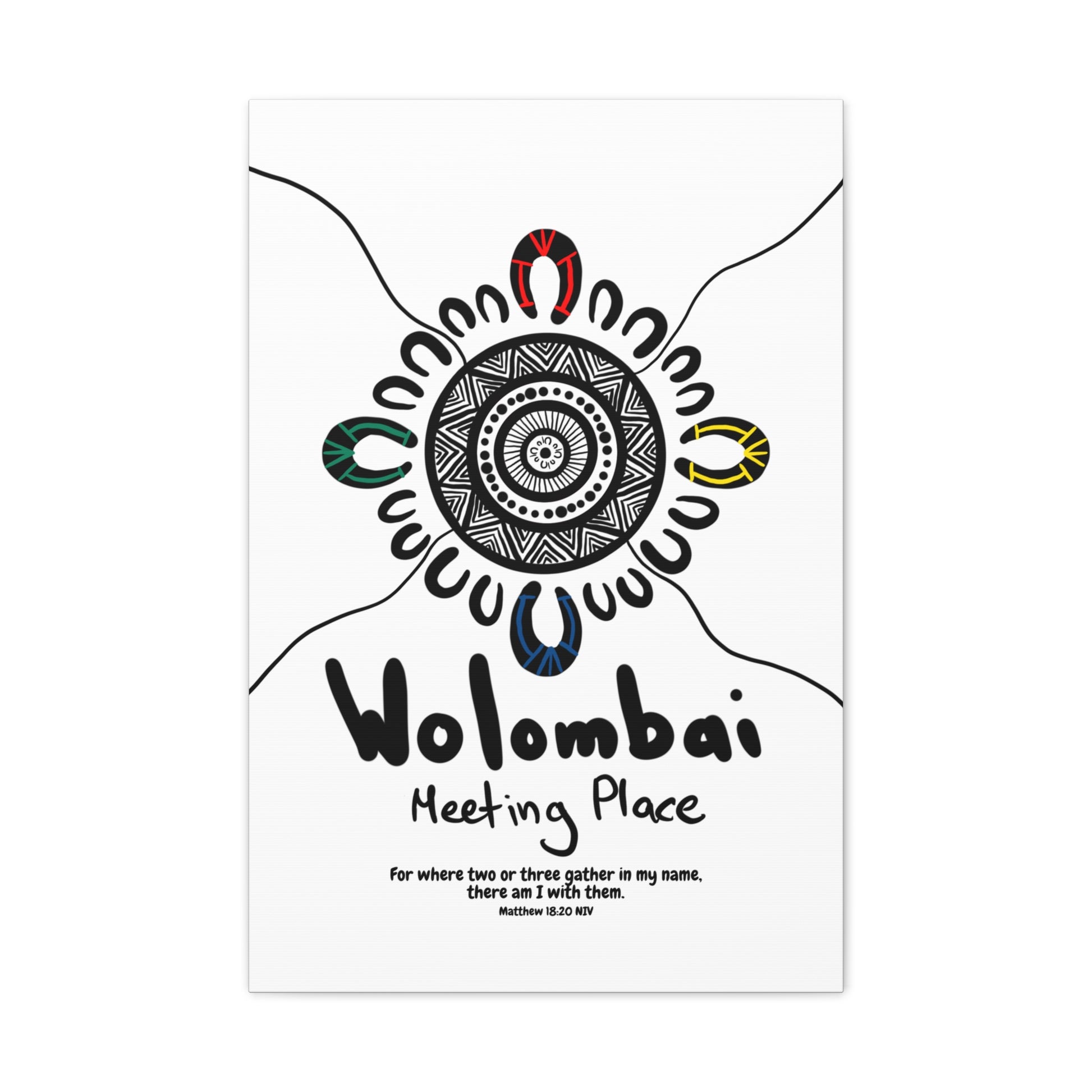 Wolombai Canvas Wall Art