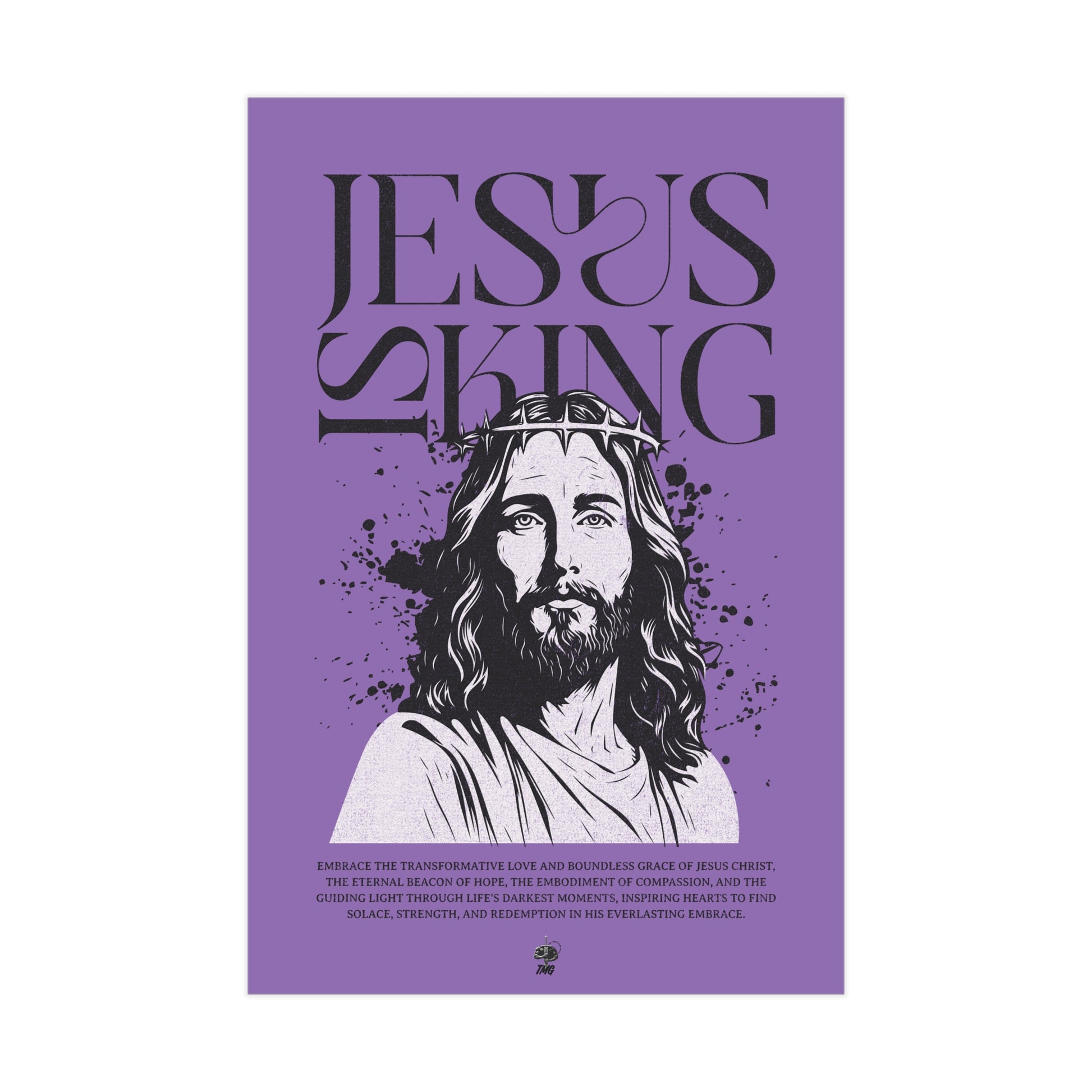 Jesus is King Poster