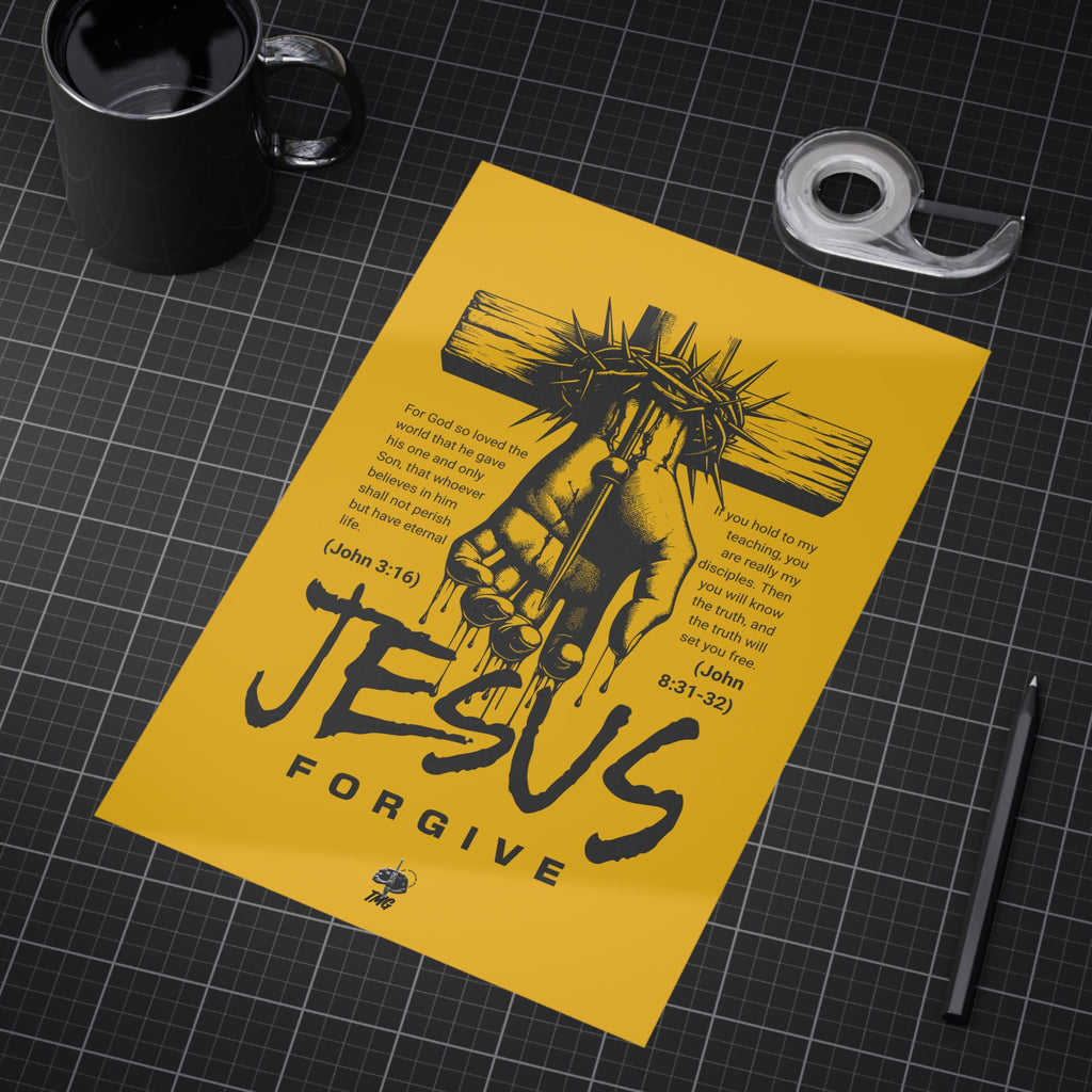 Jesus Forgive Poster
