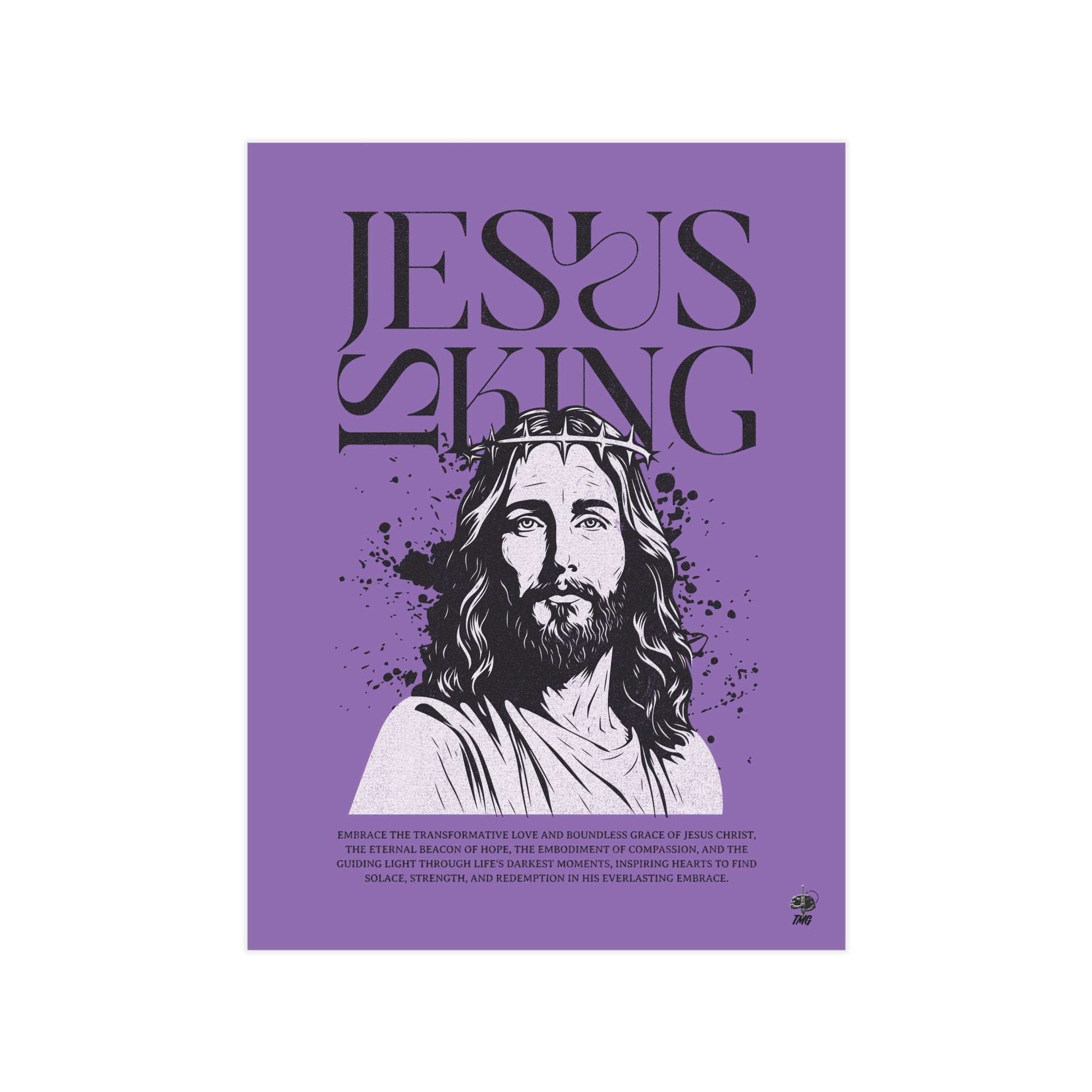 Jesus is King Poster