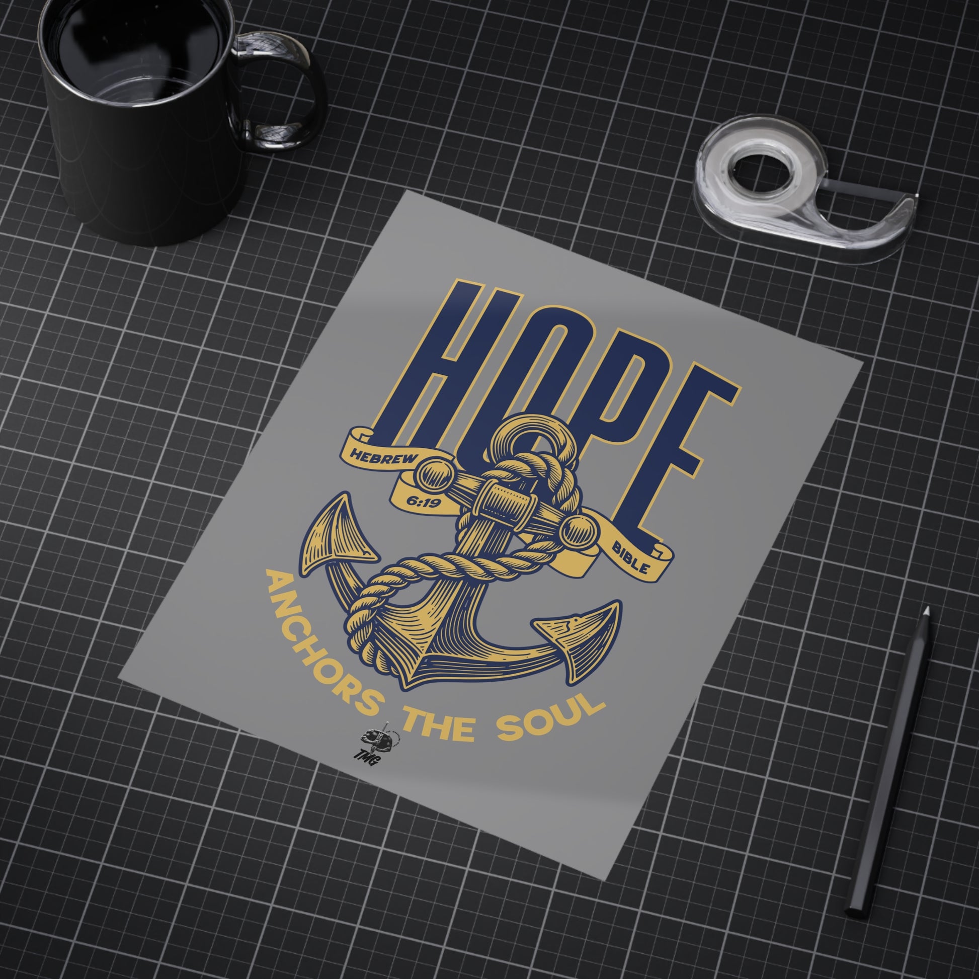 Hope Anchor Poster