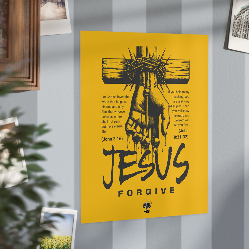 Jesus Forgive Poster