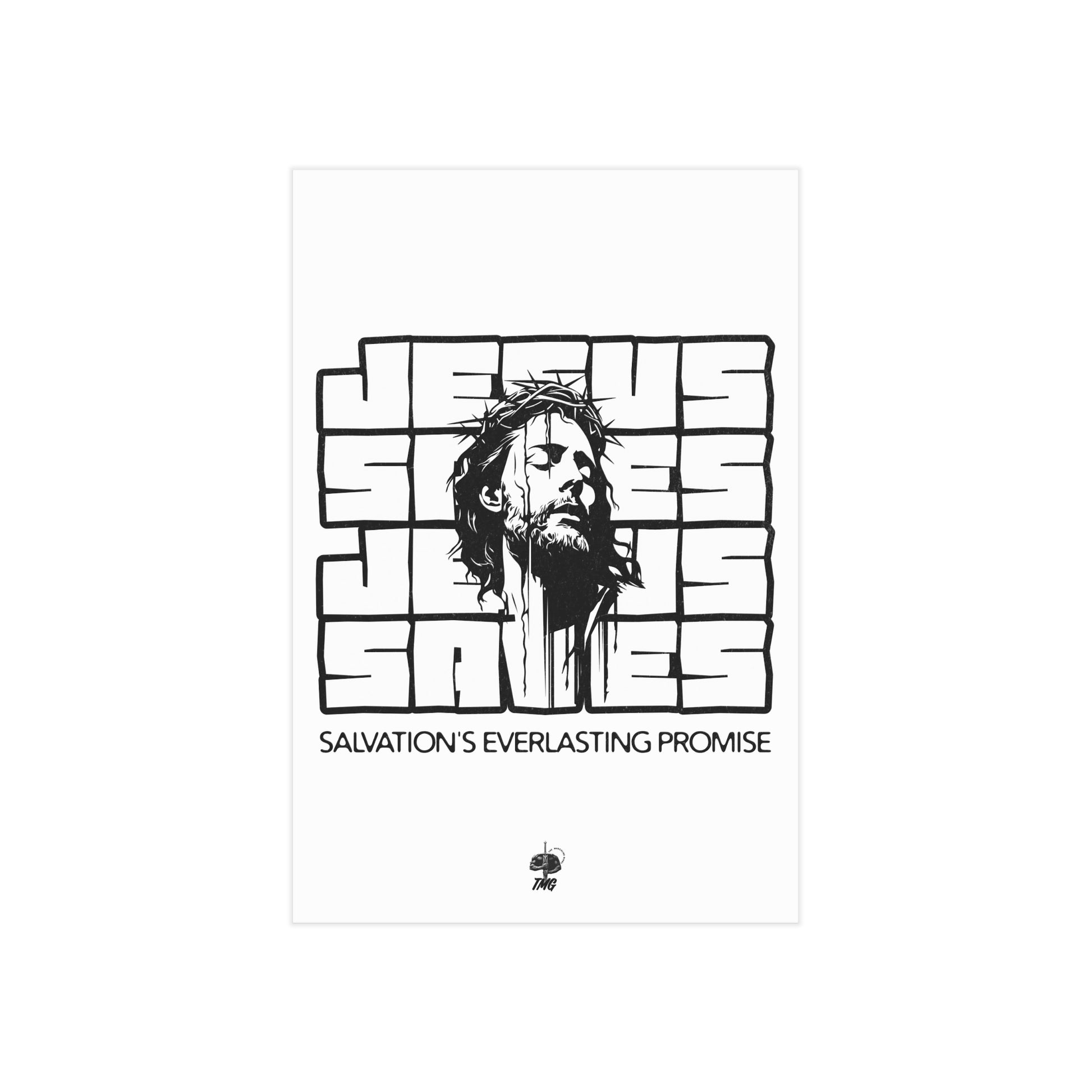 Jesus Saves Poster