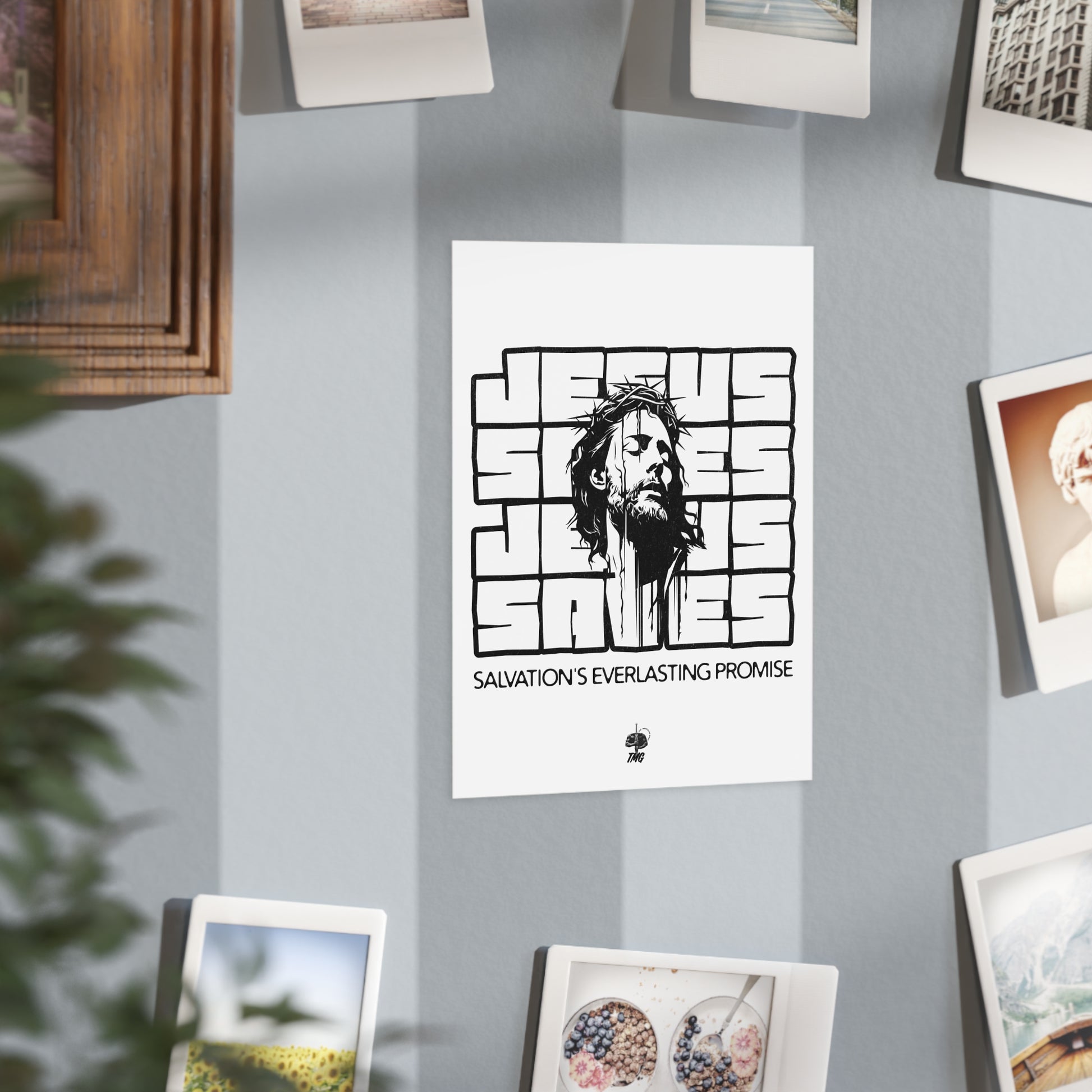 Jesus Saves Poster