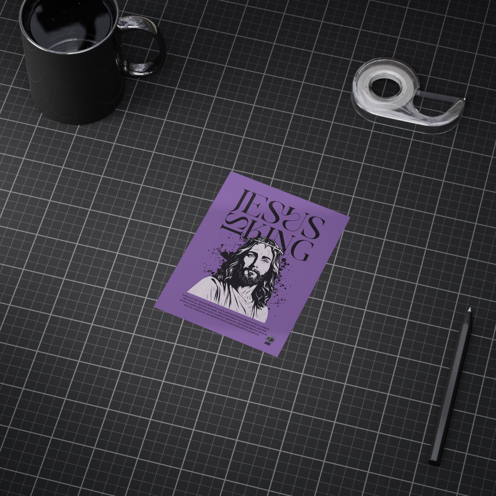 Jesus is King Poster